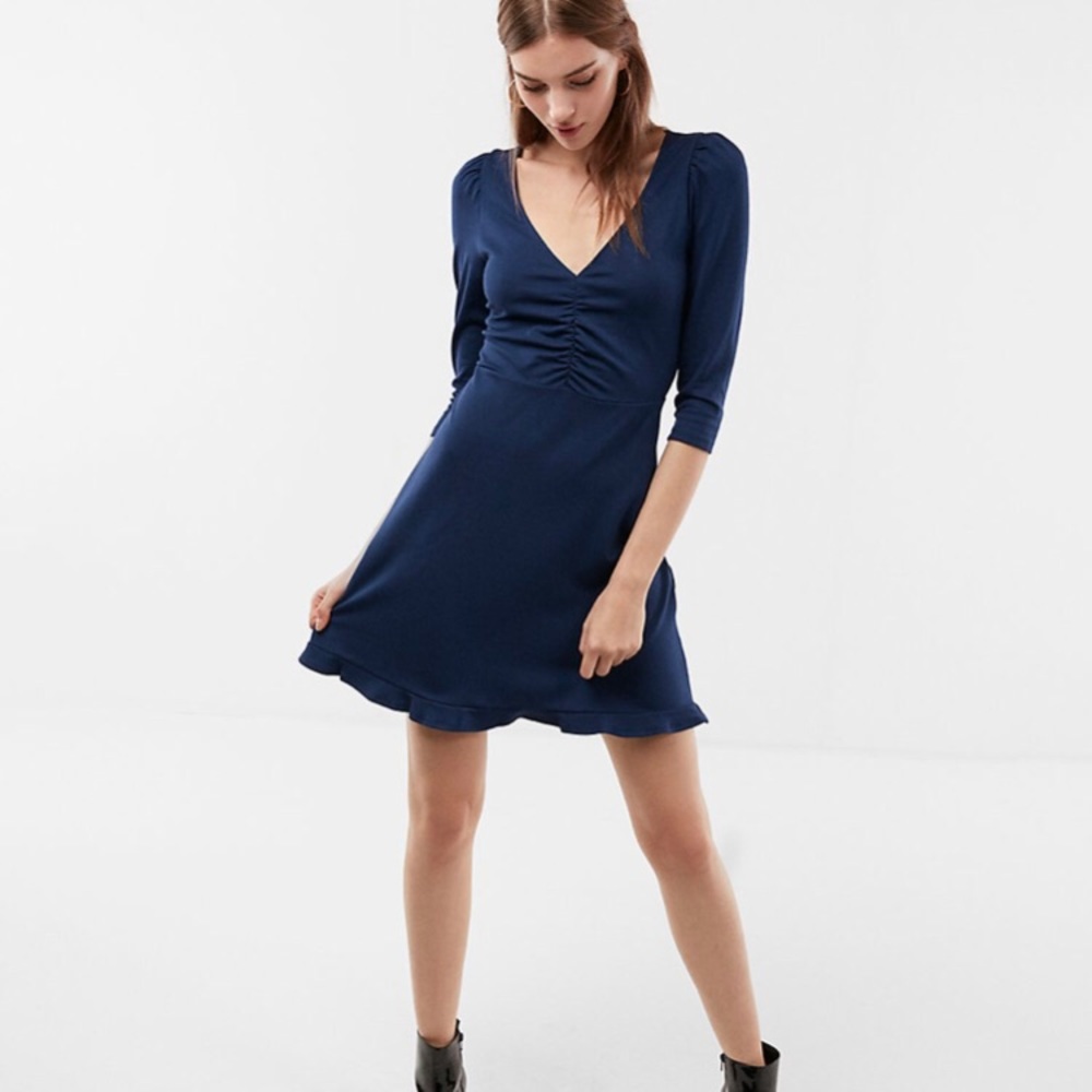 Brand new Express fit & flare dress.